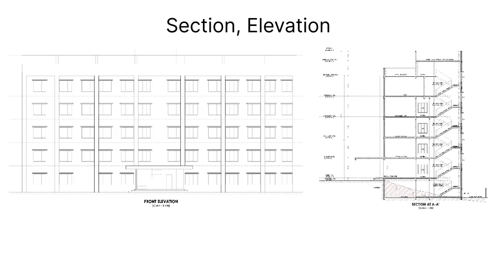 Section-Elevation
